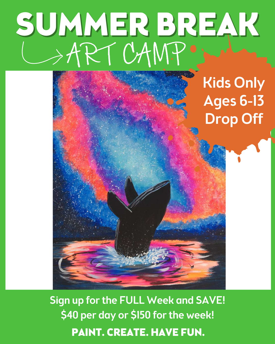 Splash in the Cosmos